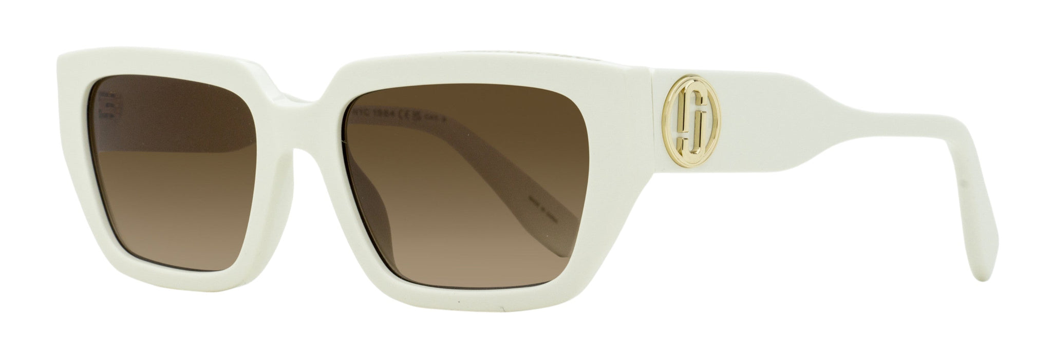 Gafas de sol de mujer 54 mm color marfil