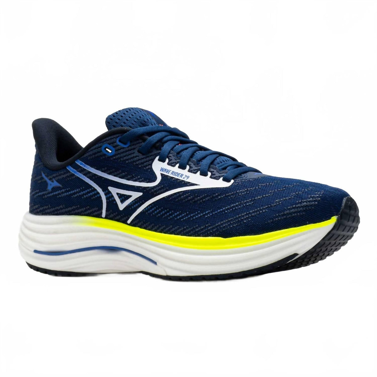 Zapatos de hombre color blanco y azul