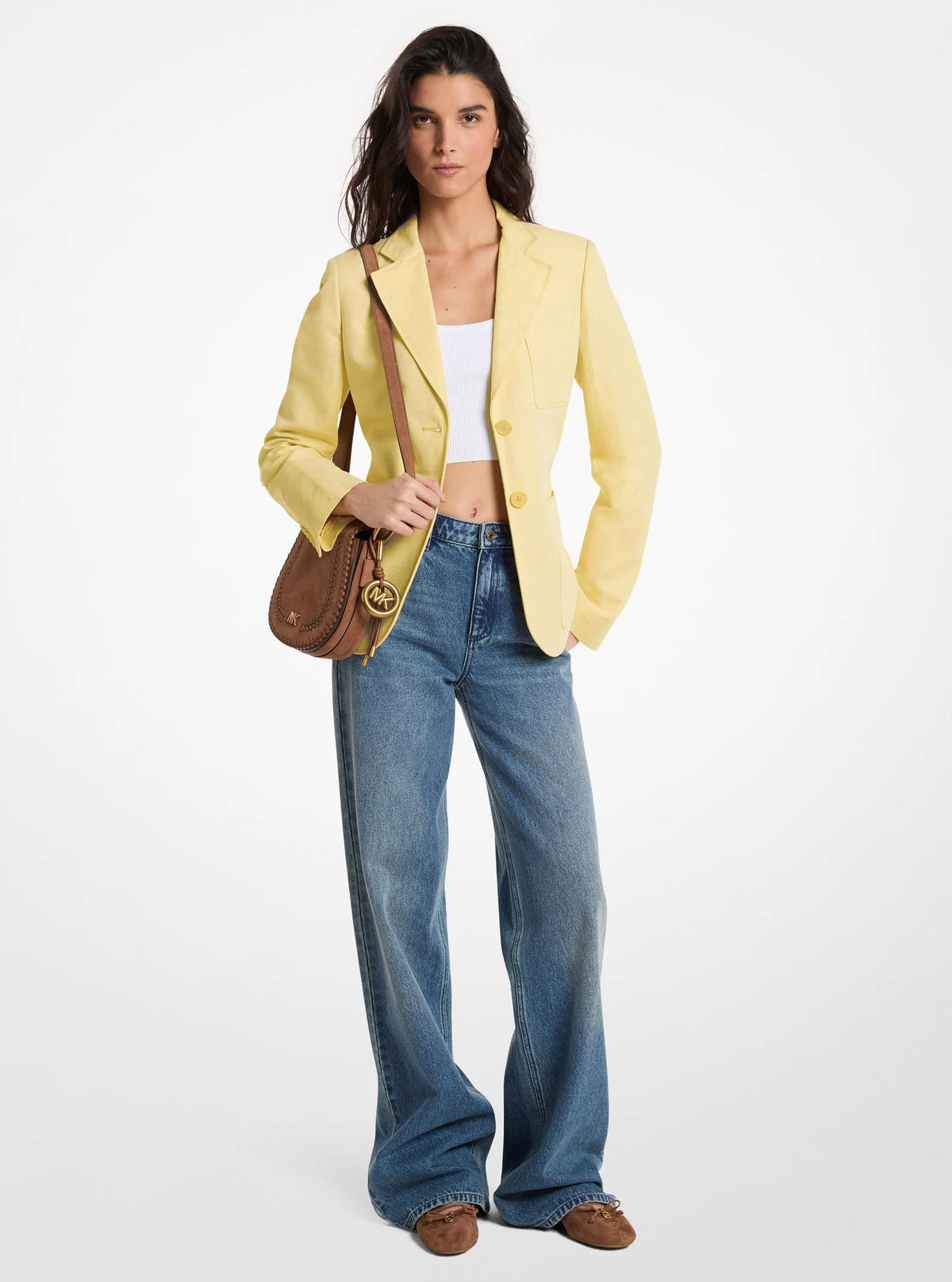 Blazer de algodón