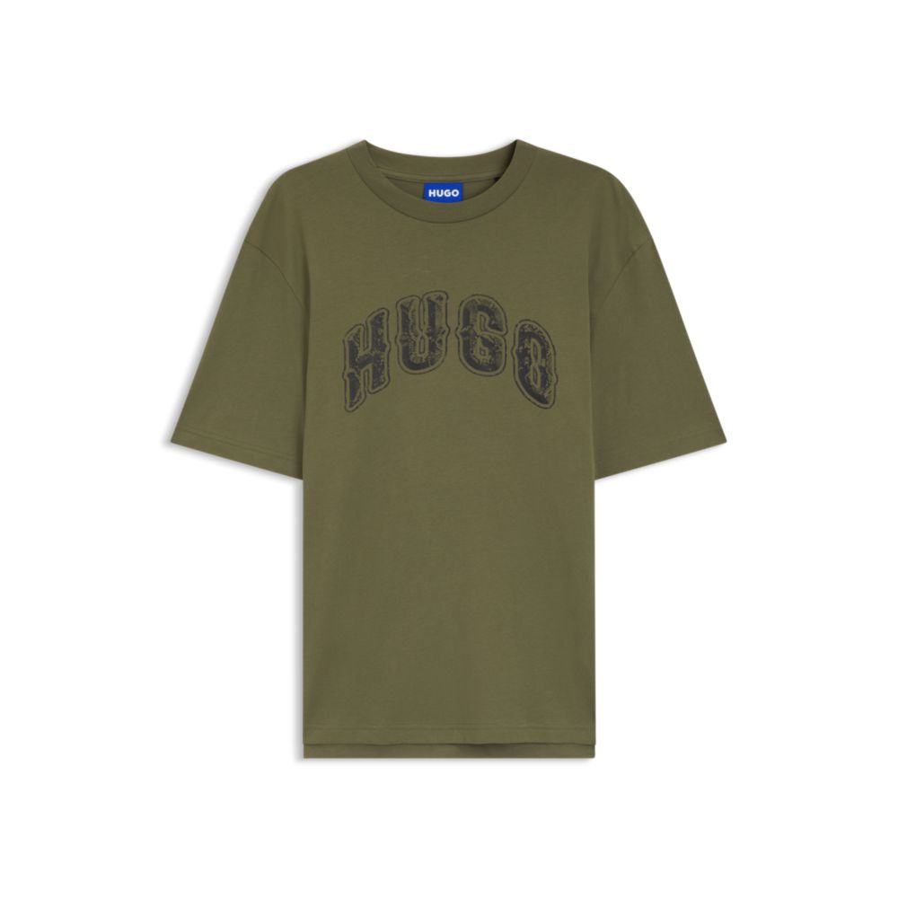 Camiseta de algodón con estampado