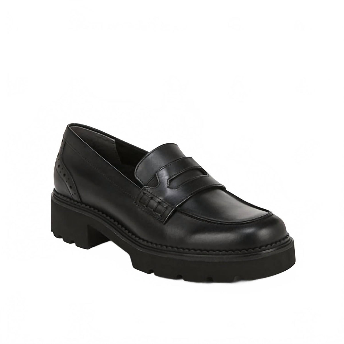 Mocasines de mujer sin cordones color negro