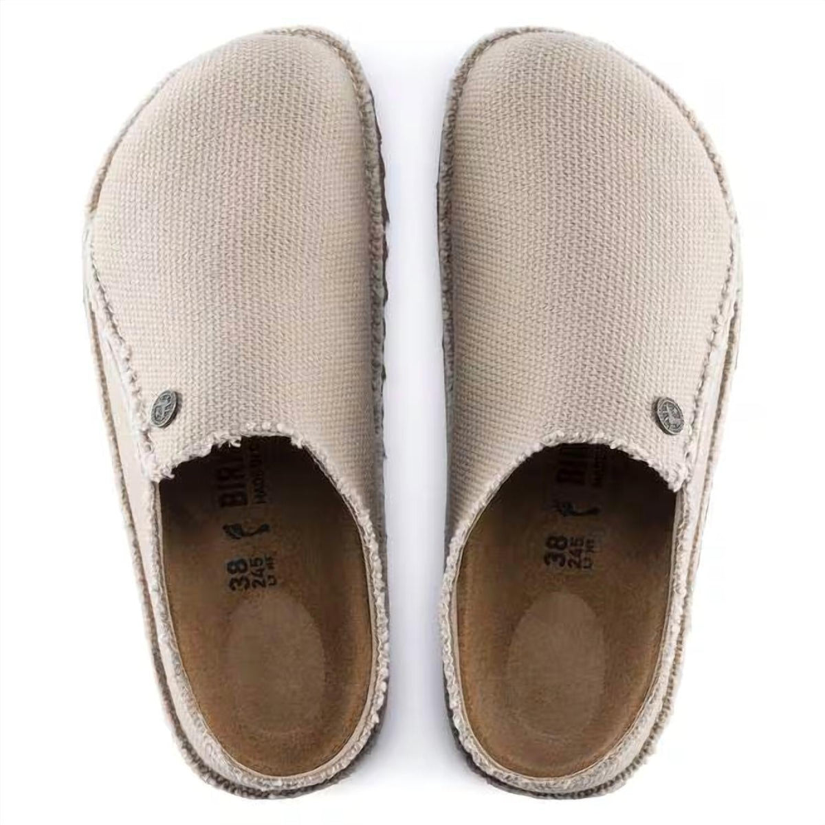 Pantuflas unisex de lona