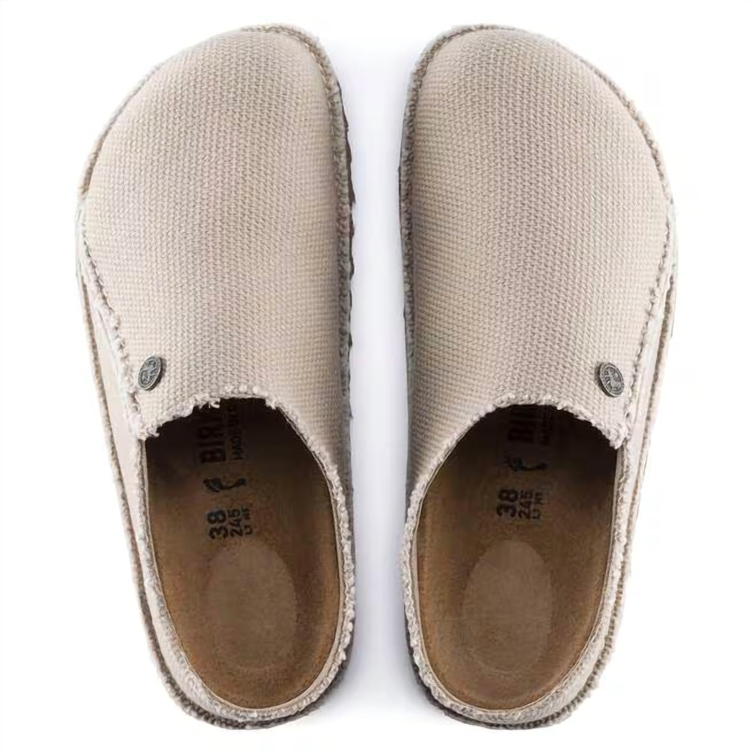 Pantuflas unisex de lona