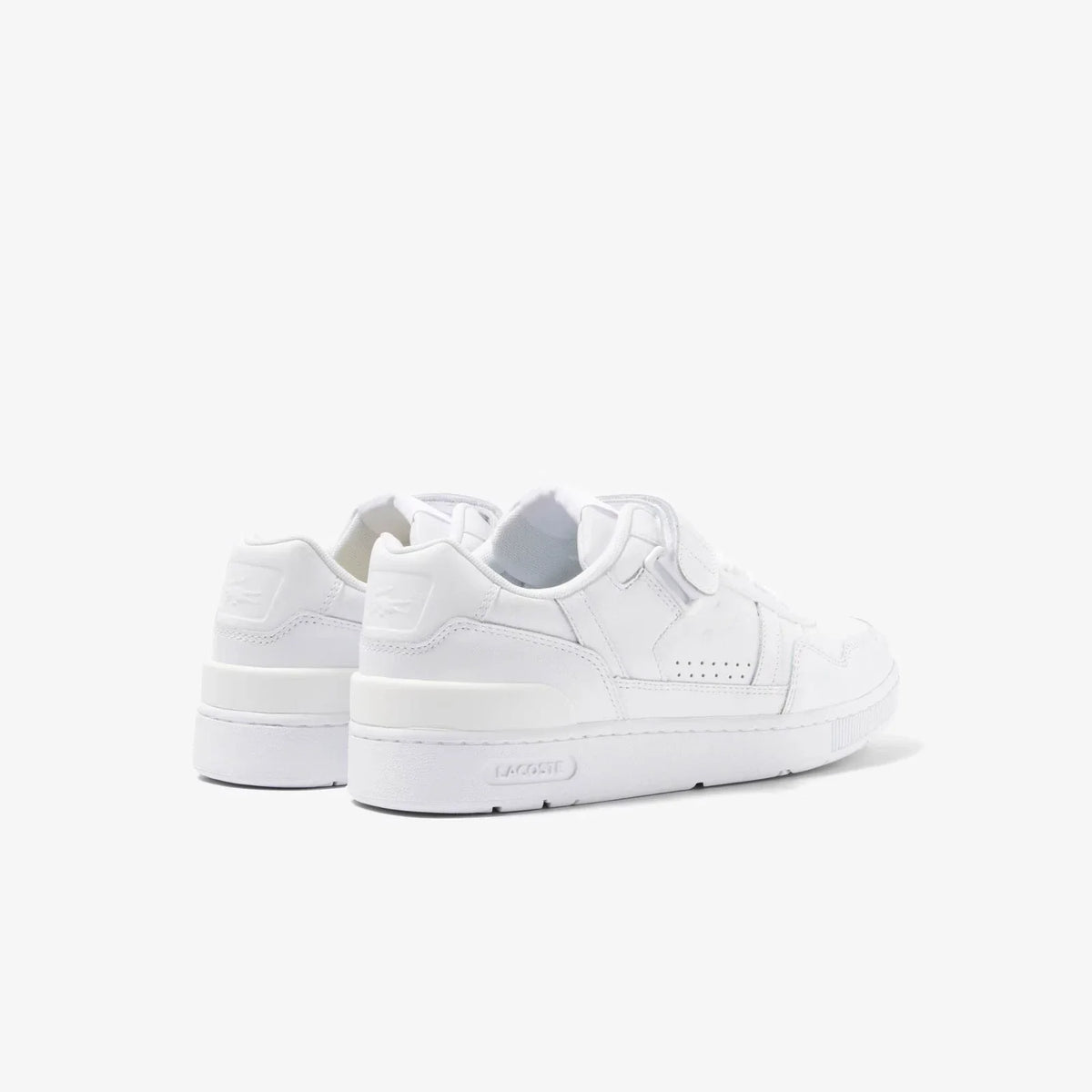 Tenis de hombre de cuero color blanco