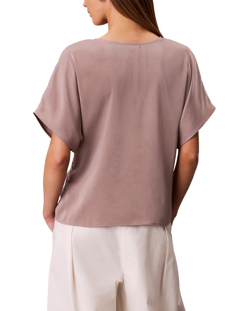 Calvin Klein Camiseta de Satín Lavado