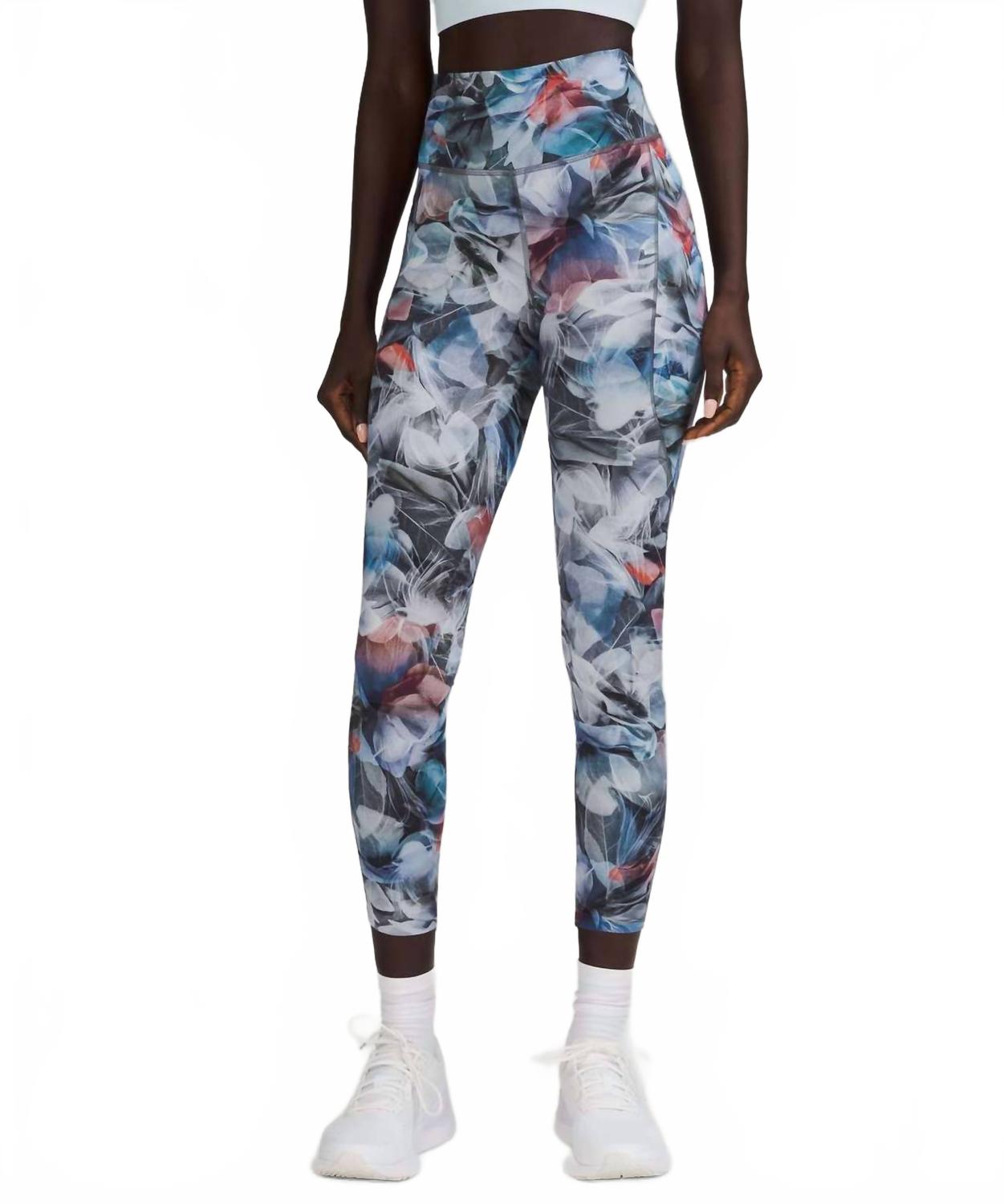 Leggings de tiro alto con estampado floral