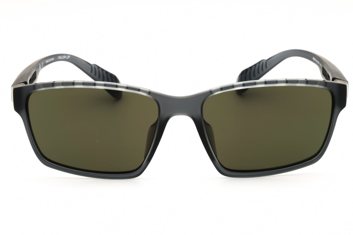 Gafas color gris y verde