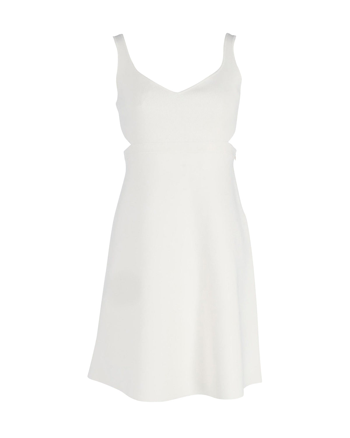Vestido corto color blanco