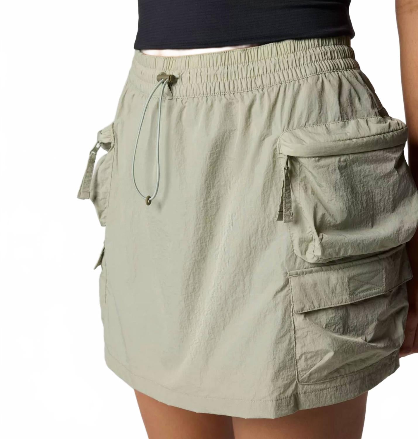 Falda pantalón color verde