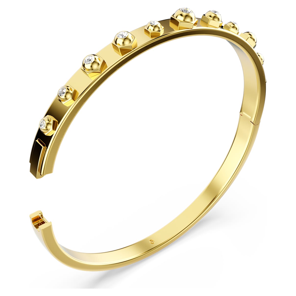 Pulsera color blanco y dorado