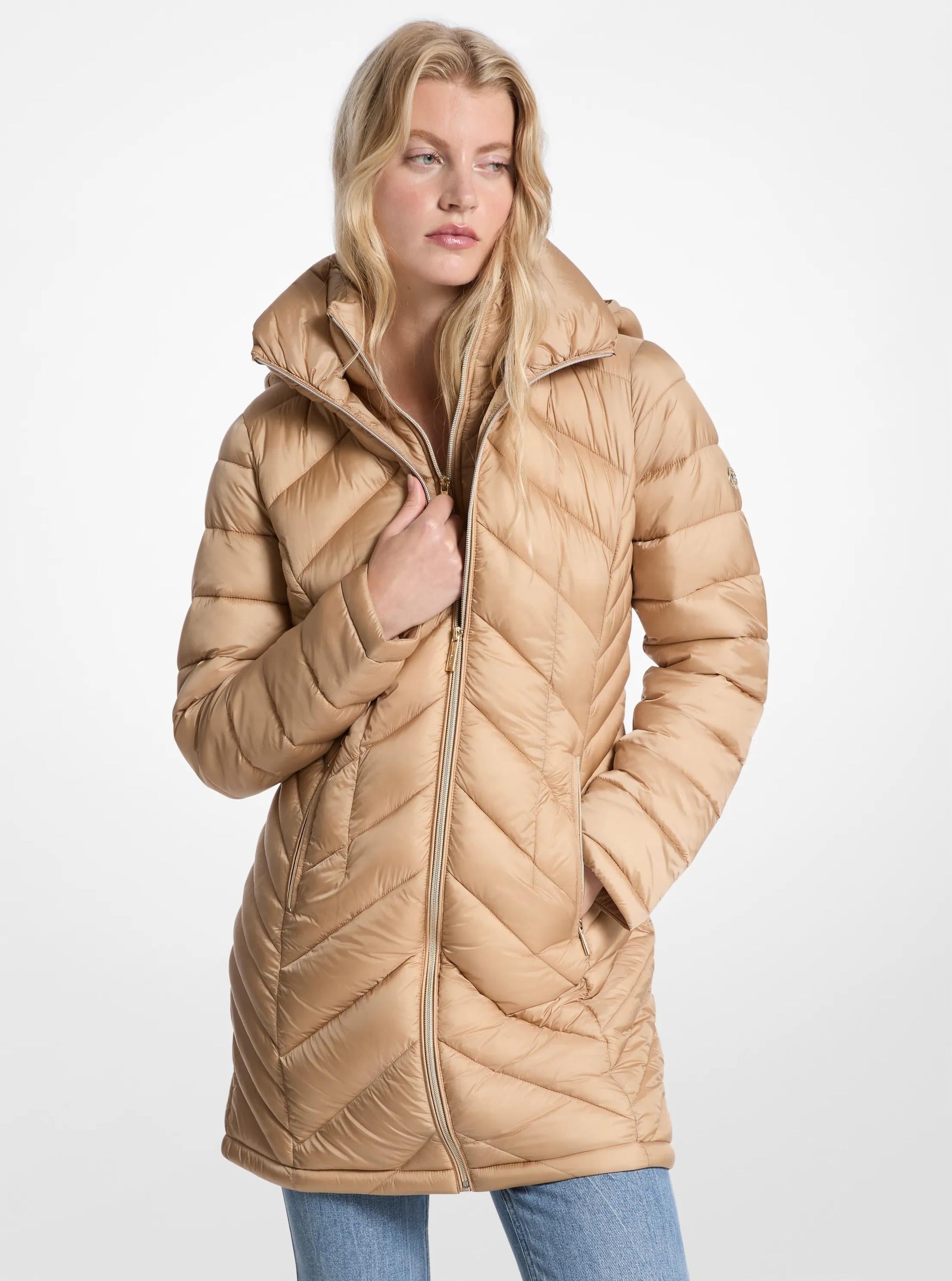 Chaqueta acolchada de nailon