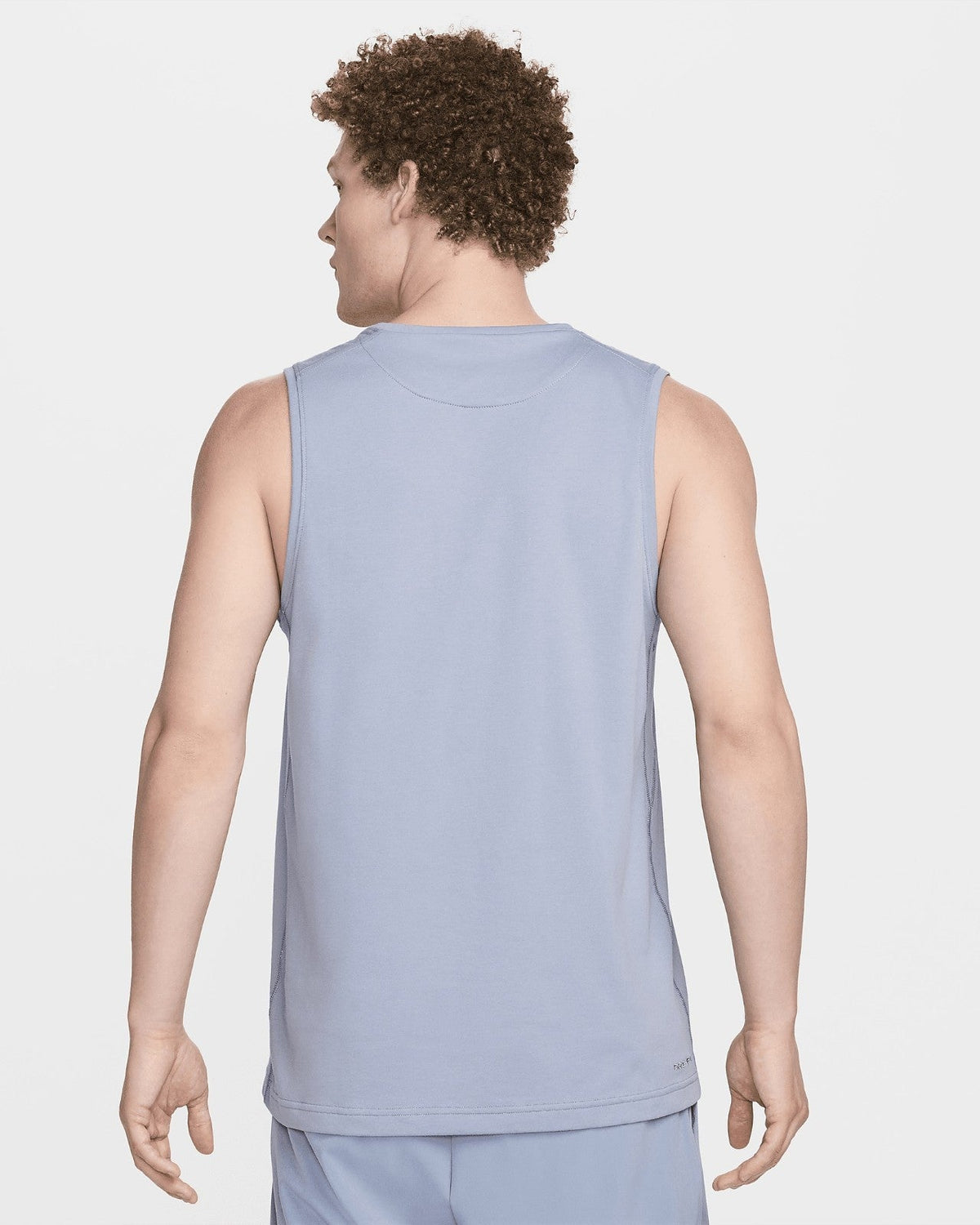 Camiseta sin mangas de hombre color azul