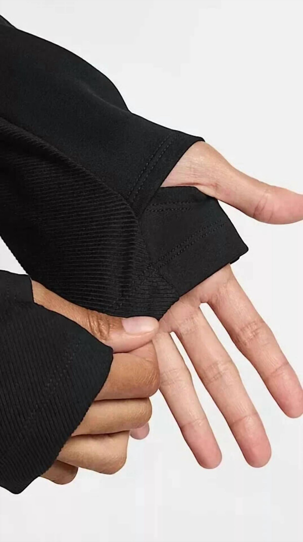 Top de mujer con tejido acanalado color verde