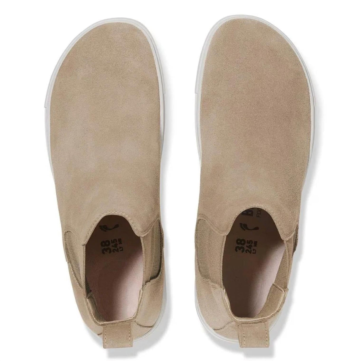 Botas de mujer color taupe