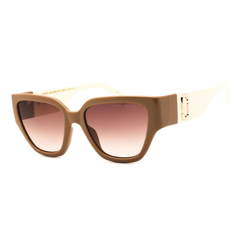 Gafas color café y beige
