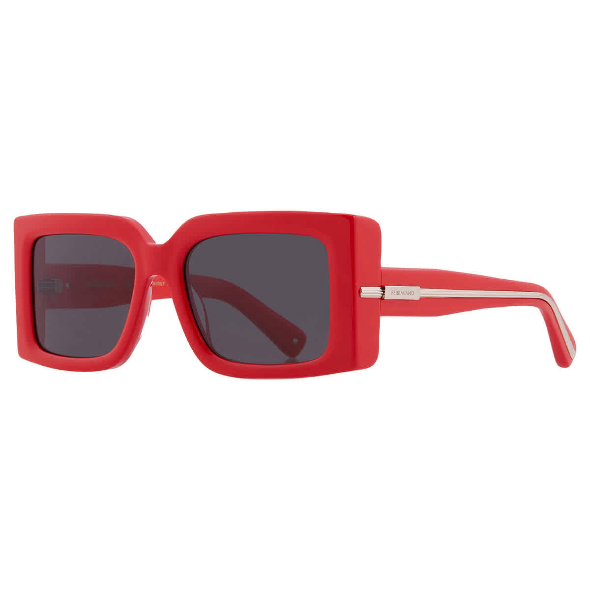 Gafas de sol de mujer de montura cuadrada color gris