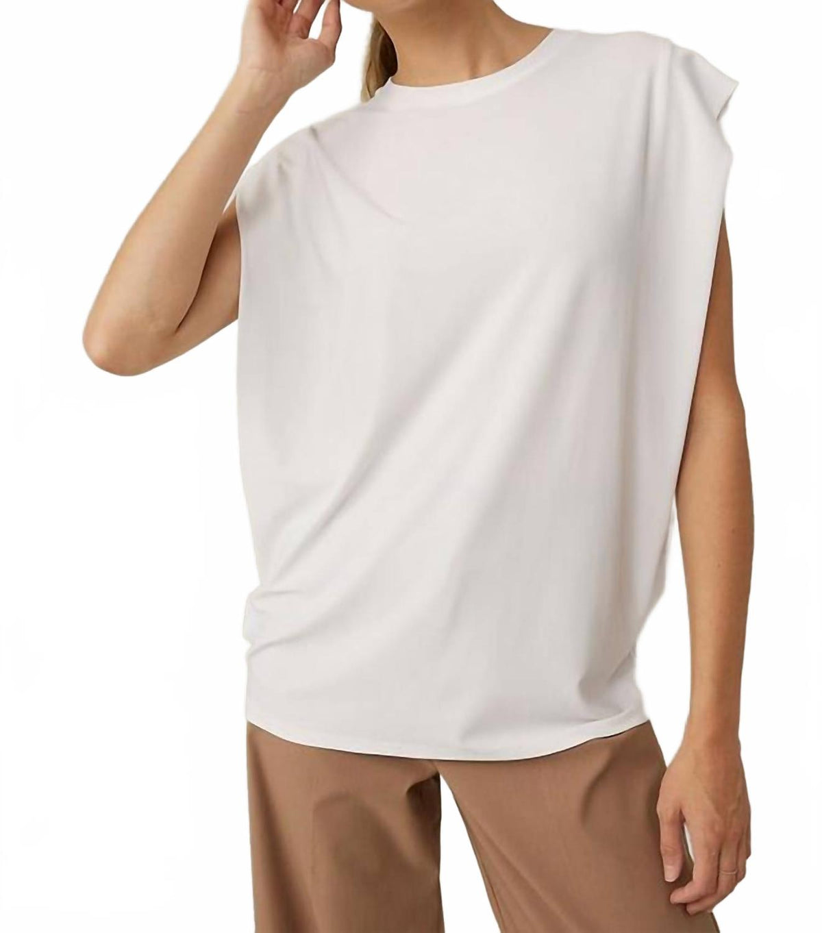 Top color blanco