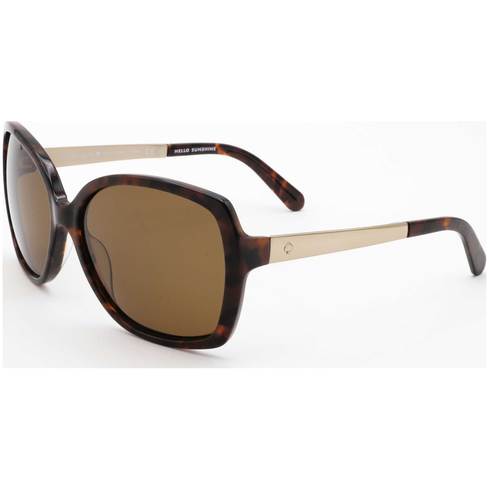 Gafas de sol unisex 58 mm color café