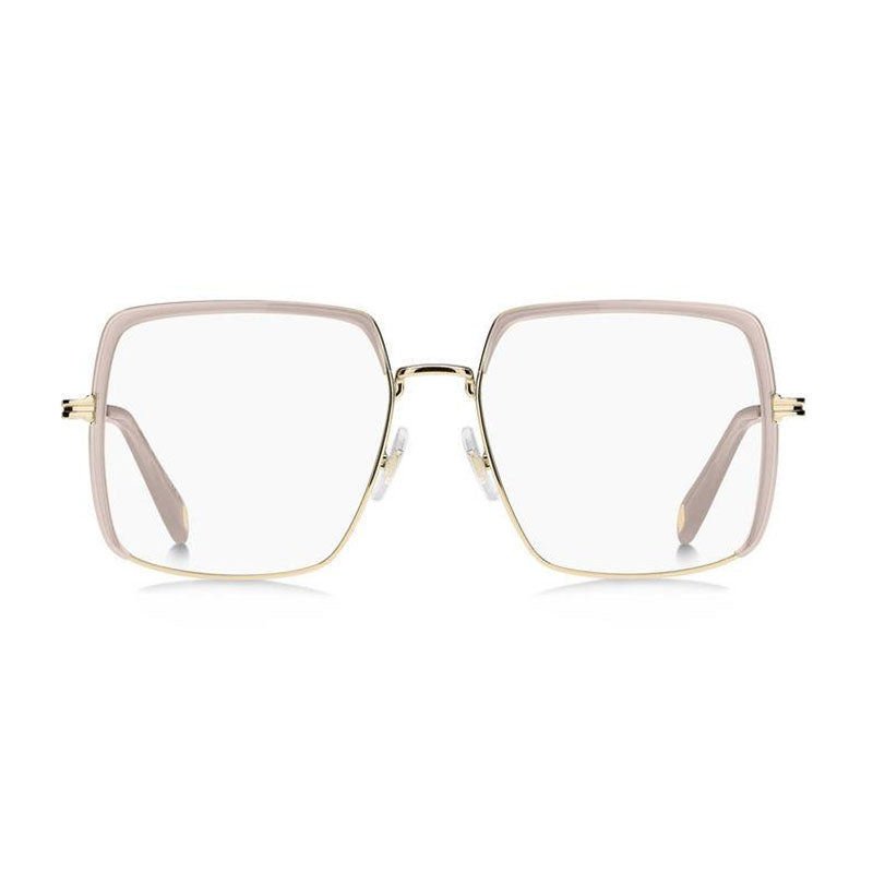 Gafas 54 mm color dorado y nude