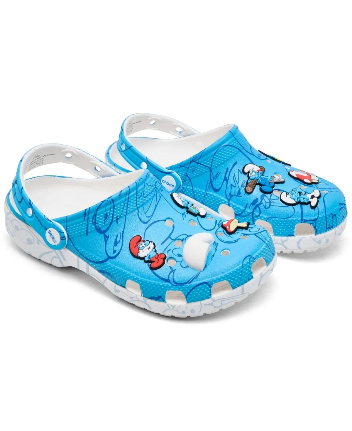 Zuecos infantil color azul