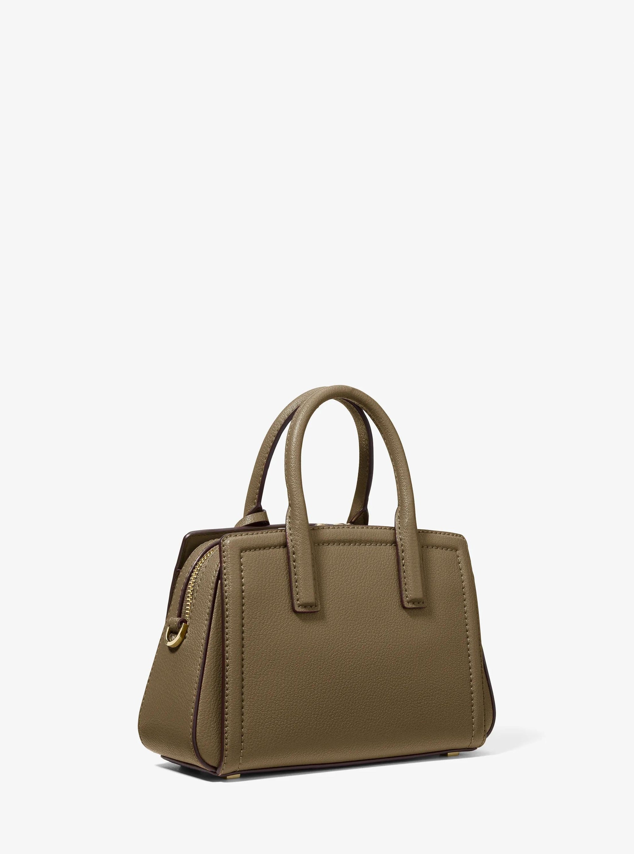 Bolso cruzado de cuero