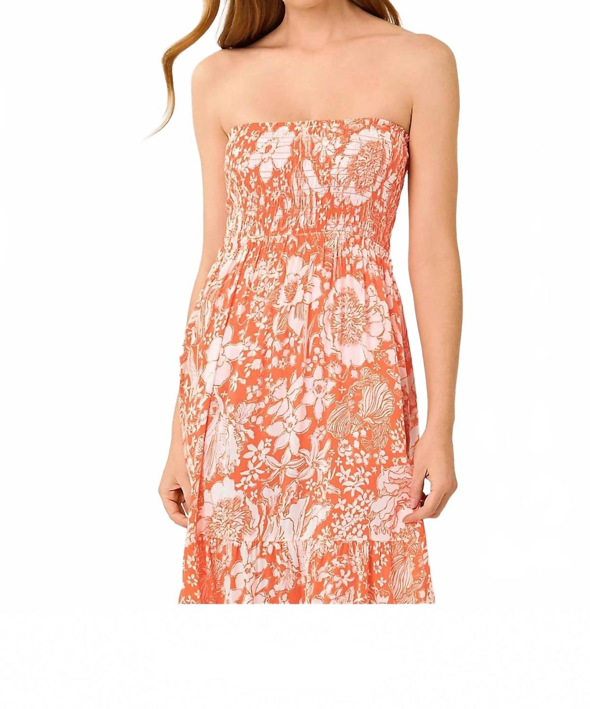 Vestido color naranja