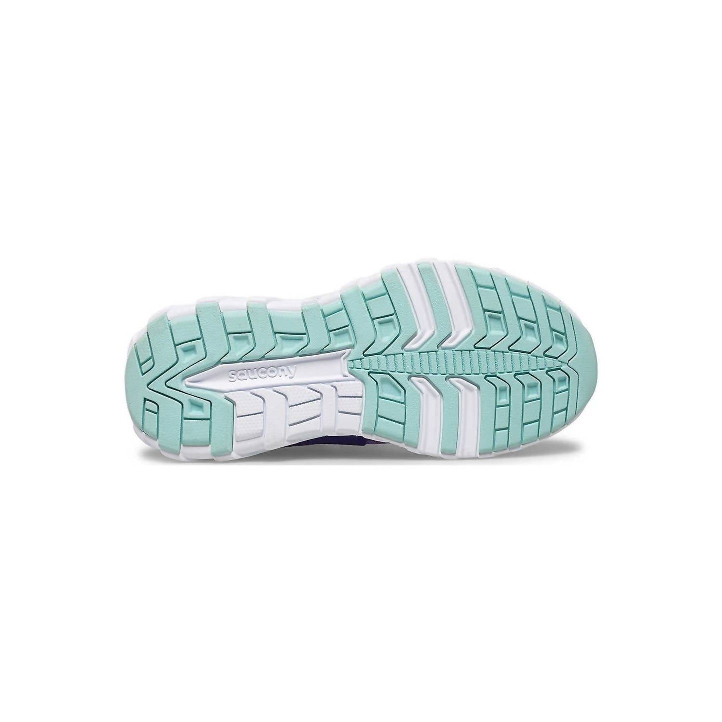 Tenis infantil color violeta y turquesa