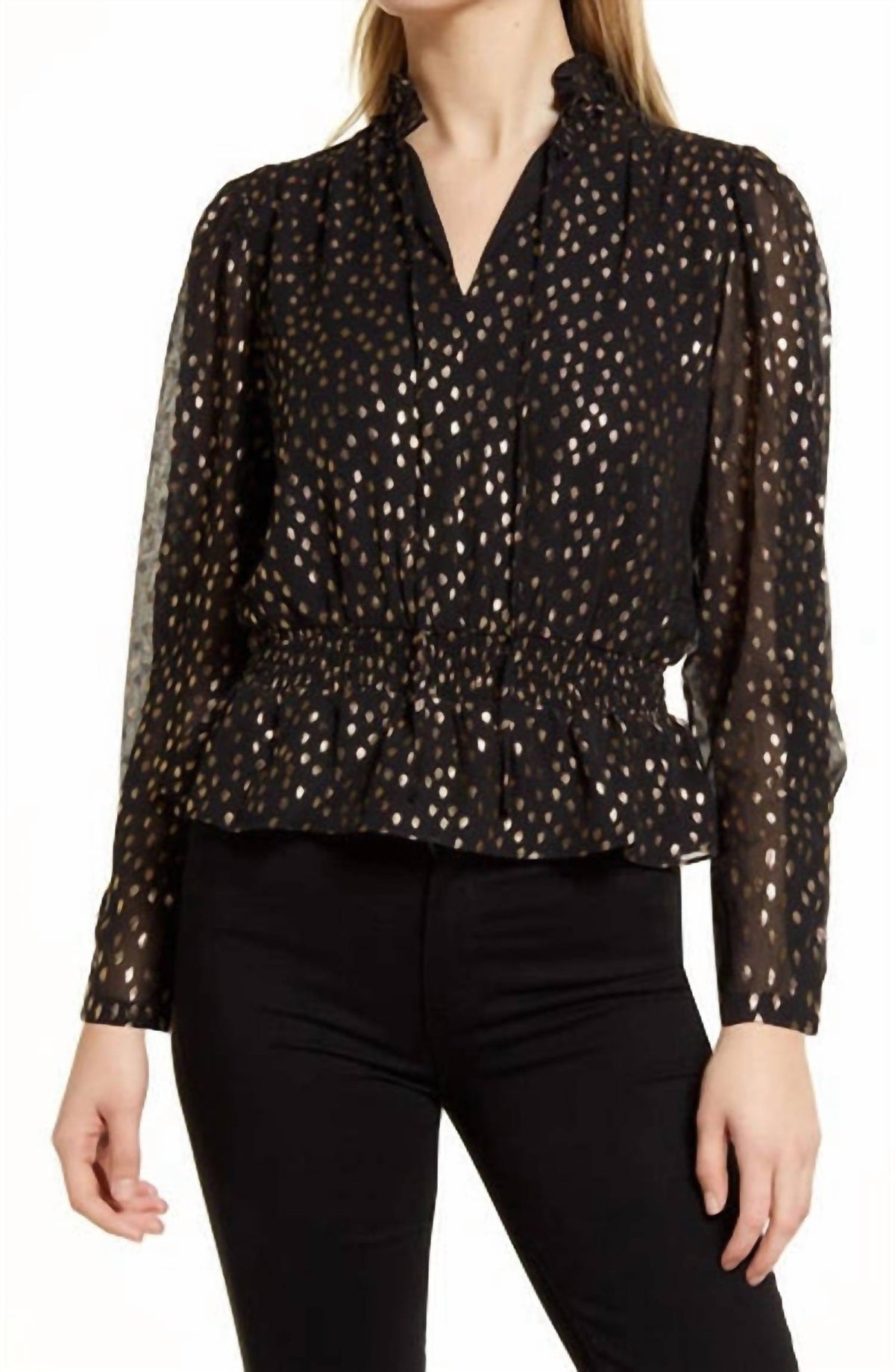 Top color negro