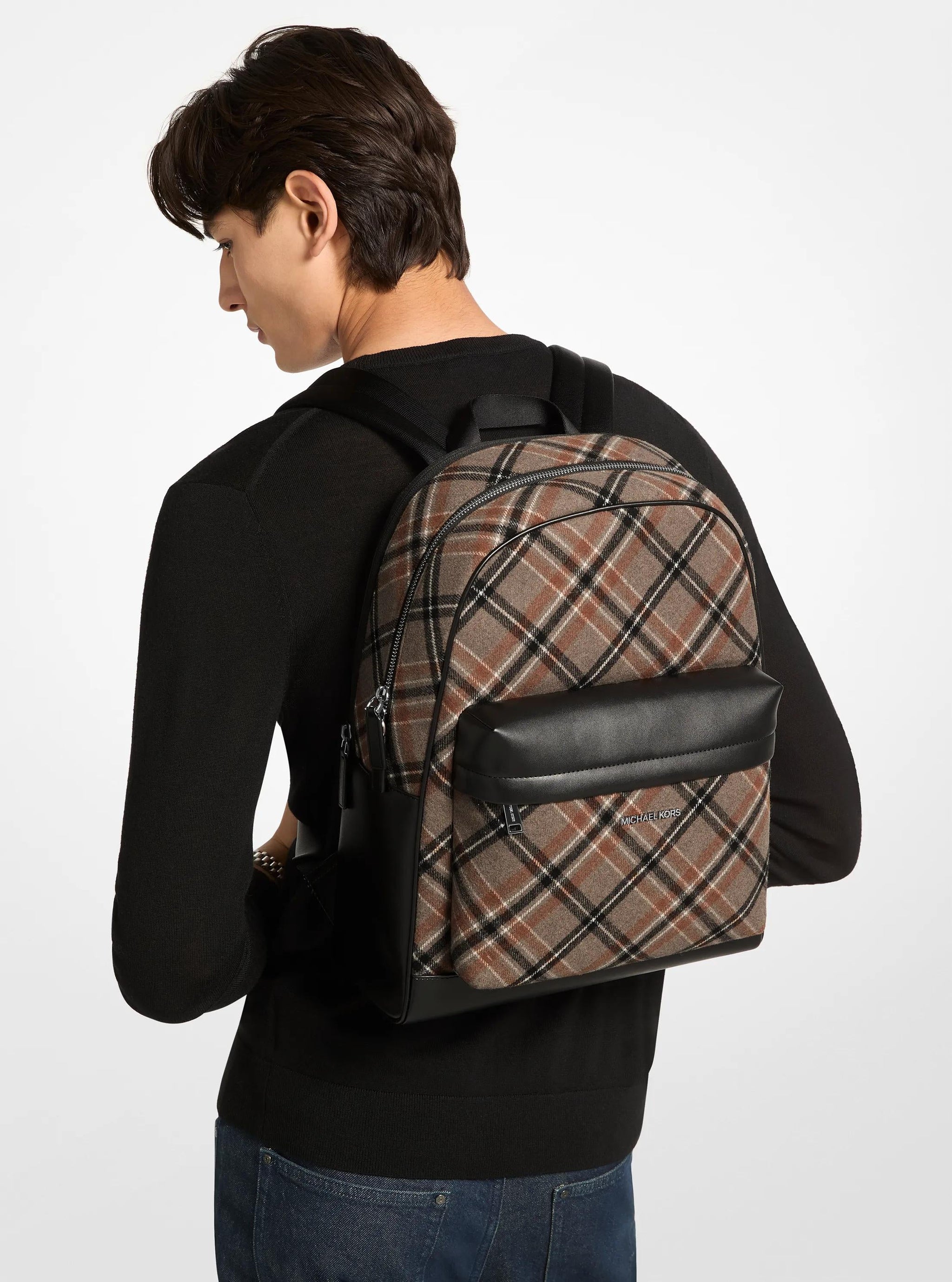 Morral de mezcla de lana