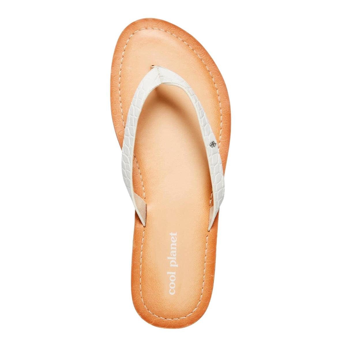 Zapatos planos de mujer sin cordones color blanco