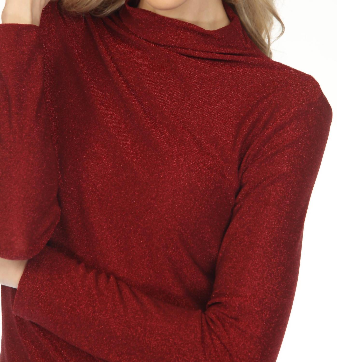 Top con cuello alto
