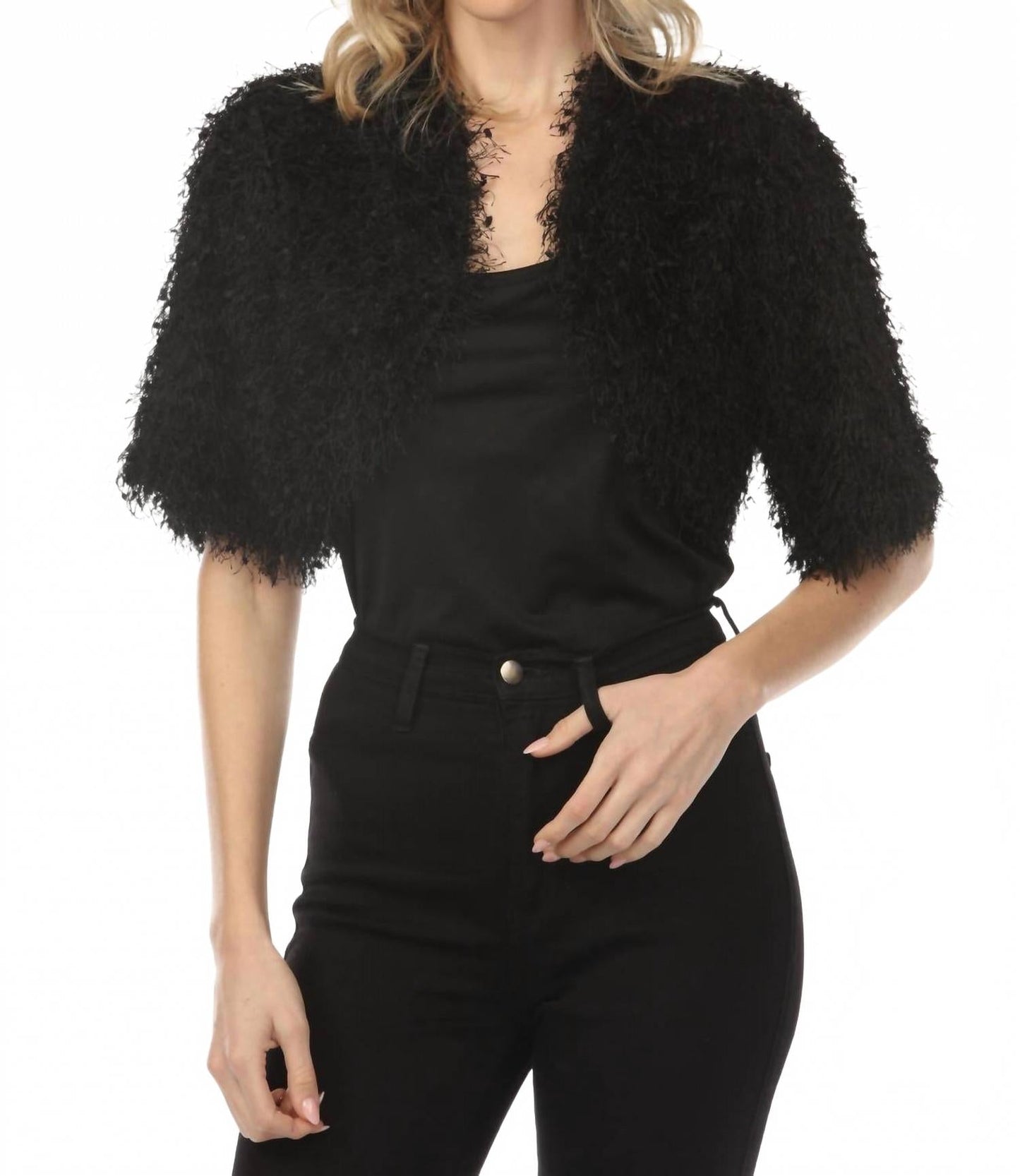 Chaqueta color negro