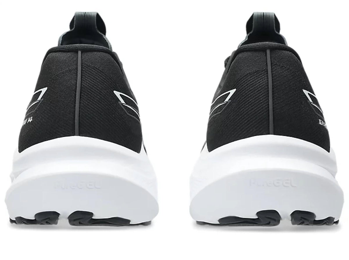 Tenis para correr de hombre color negro y blanco