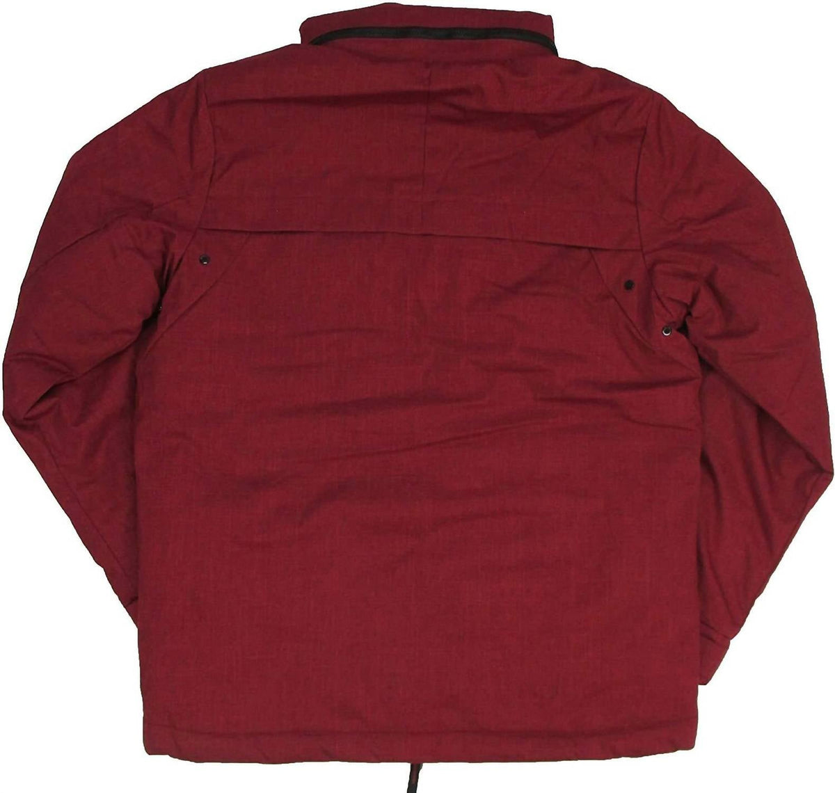 Chaqueta de hombre color negro y vinotinto