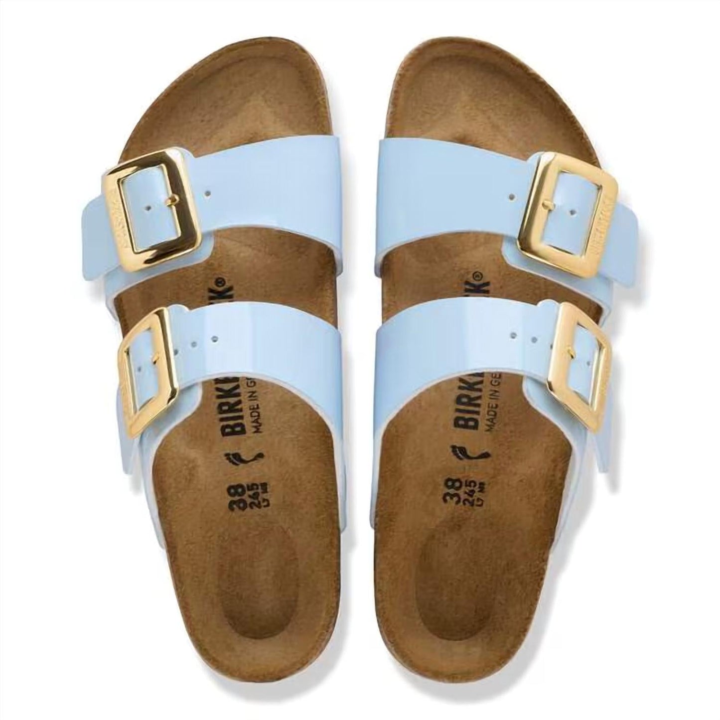 Sandalias para bebé color azul