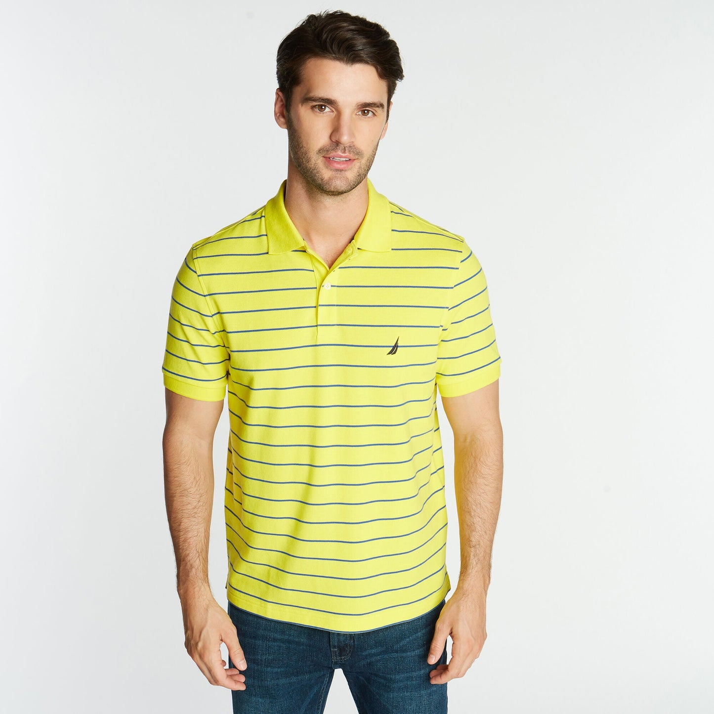 Polo de hombre a rayas