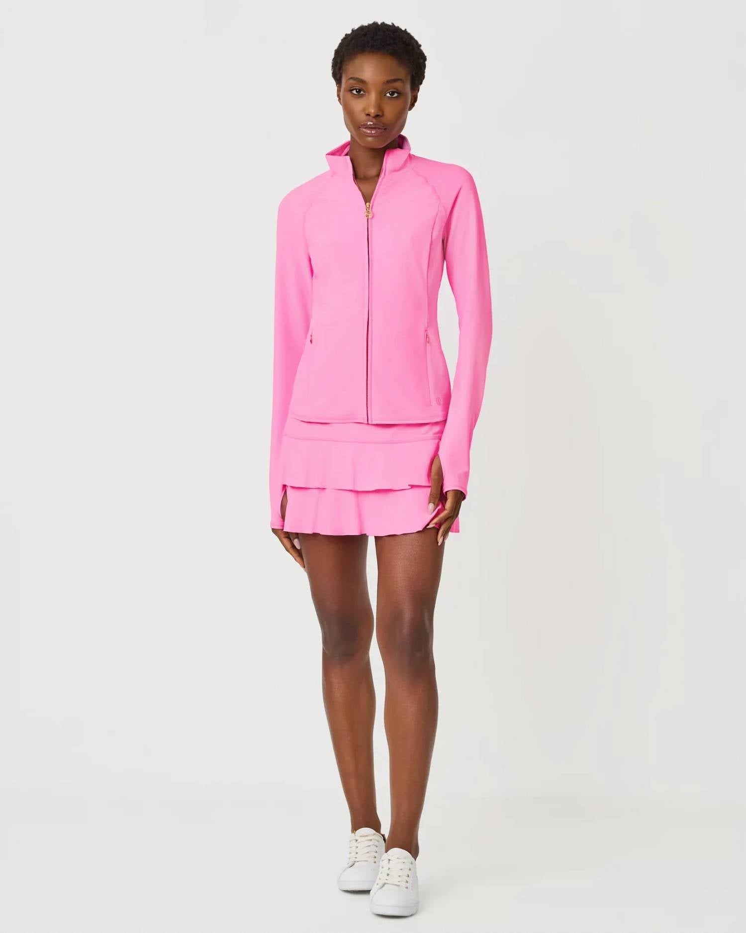 Falda pantalón color rosado