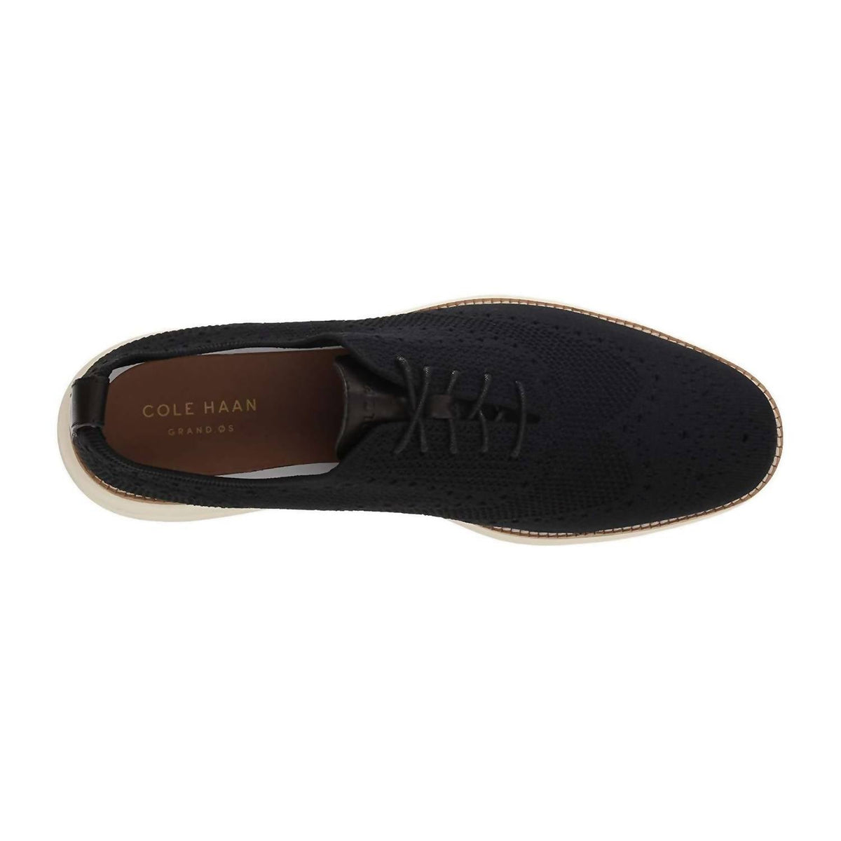 Zapatos de cordones de hombre color negro