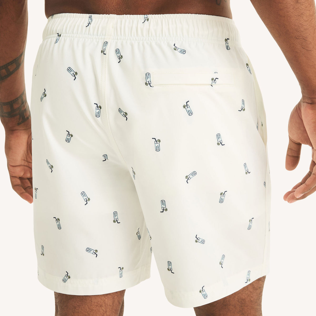Vestido de baño de hombre con estampado