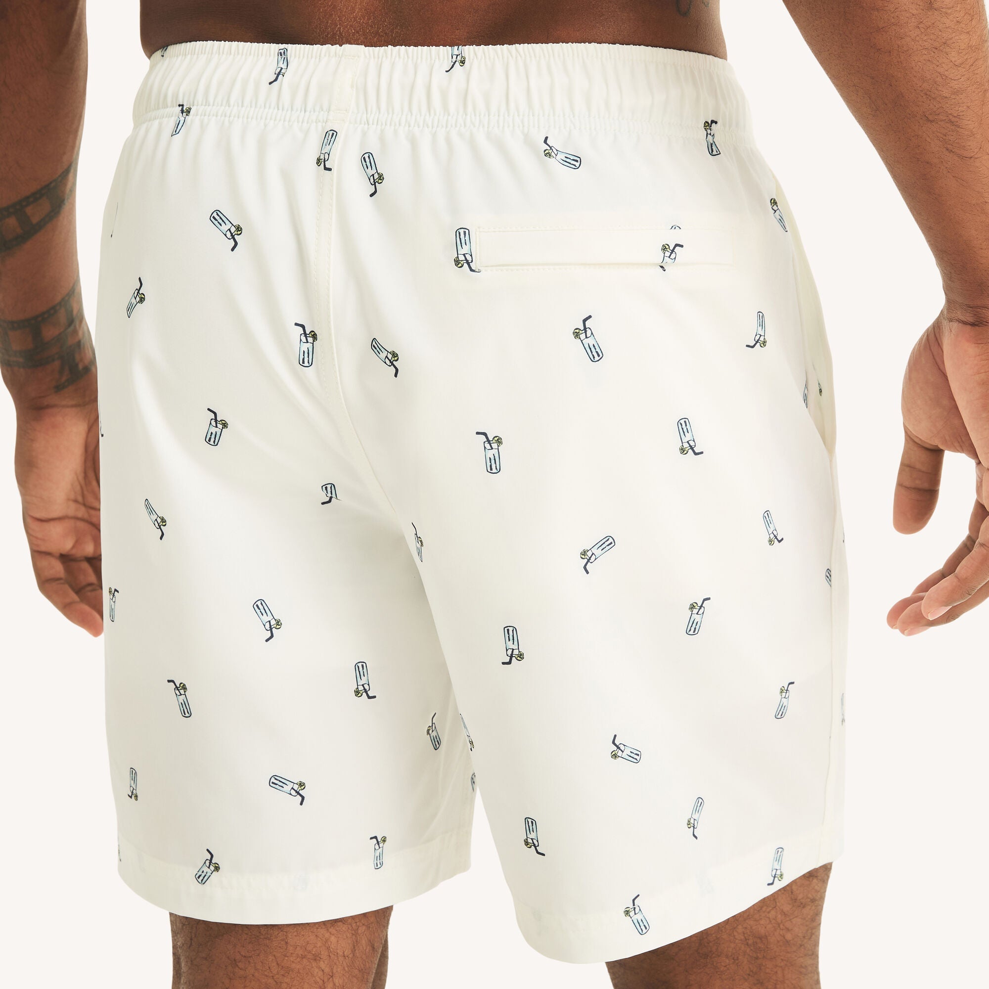 Vestido de baño de hombre con estampado