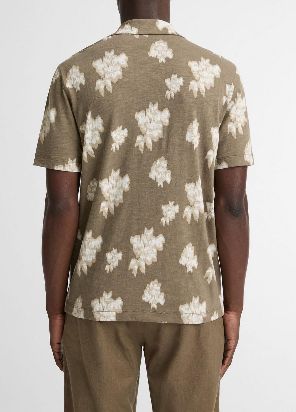 Camisa de algodón de manga corta