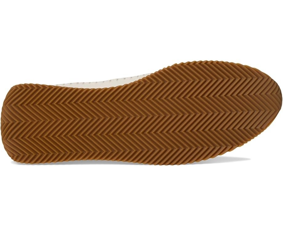 Tenis de mujer de cuero color marfil