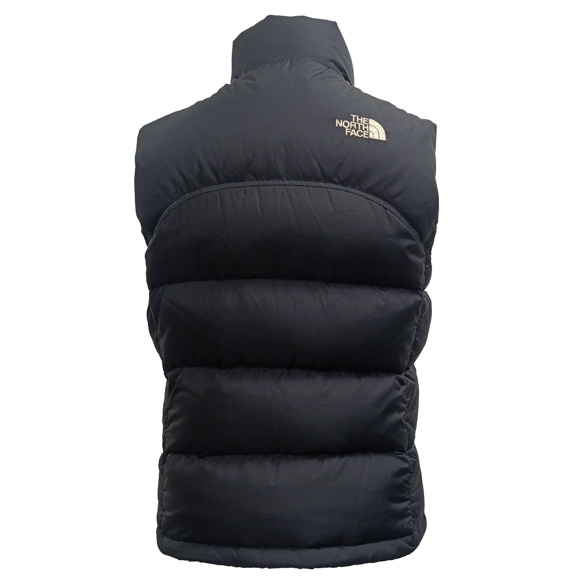 Chaleco de nailon color negro