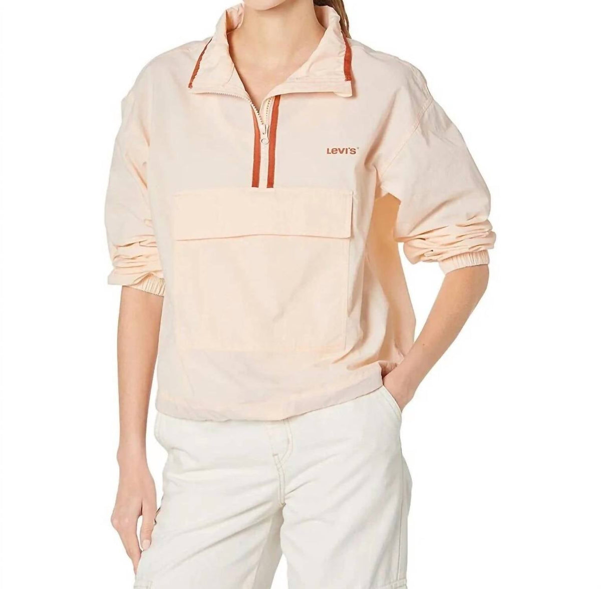 Chaqueta color rosado