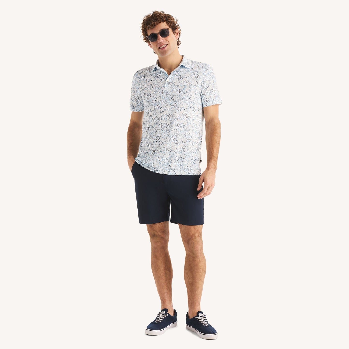 Polo de hombre con estampado