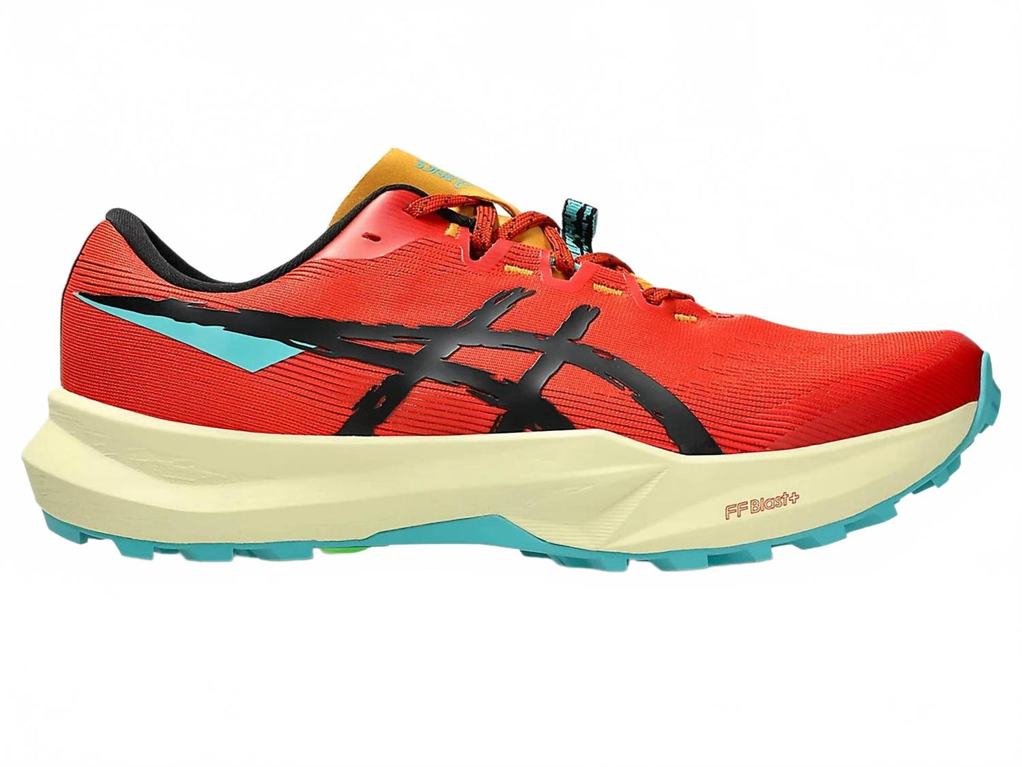 Tenis para correr de hombre color negro y rojo