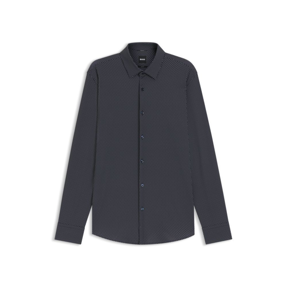 Camisa de corte ajustado con estampado