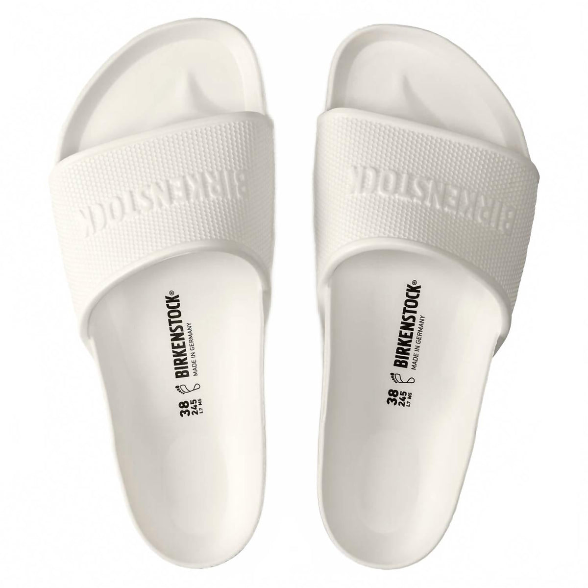 Sandalias de hombre color blanco
