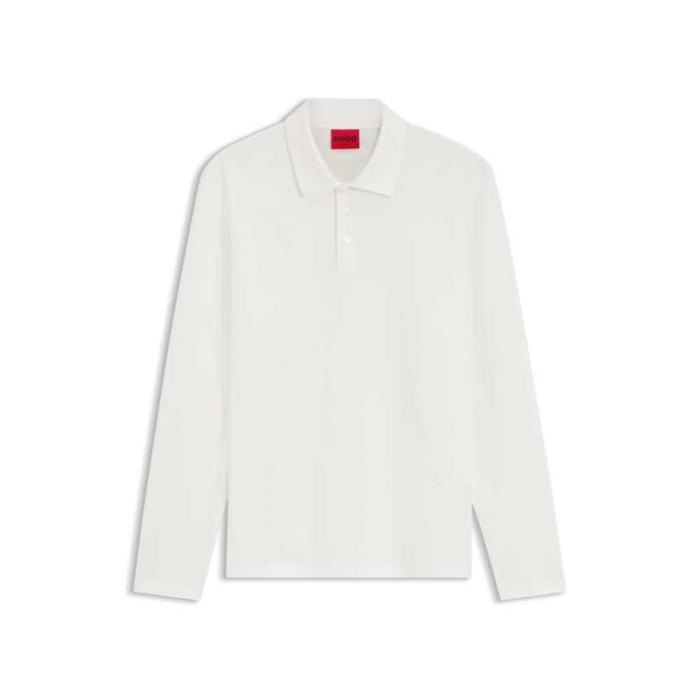 Polo de algodón de corte ajustado