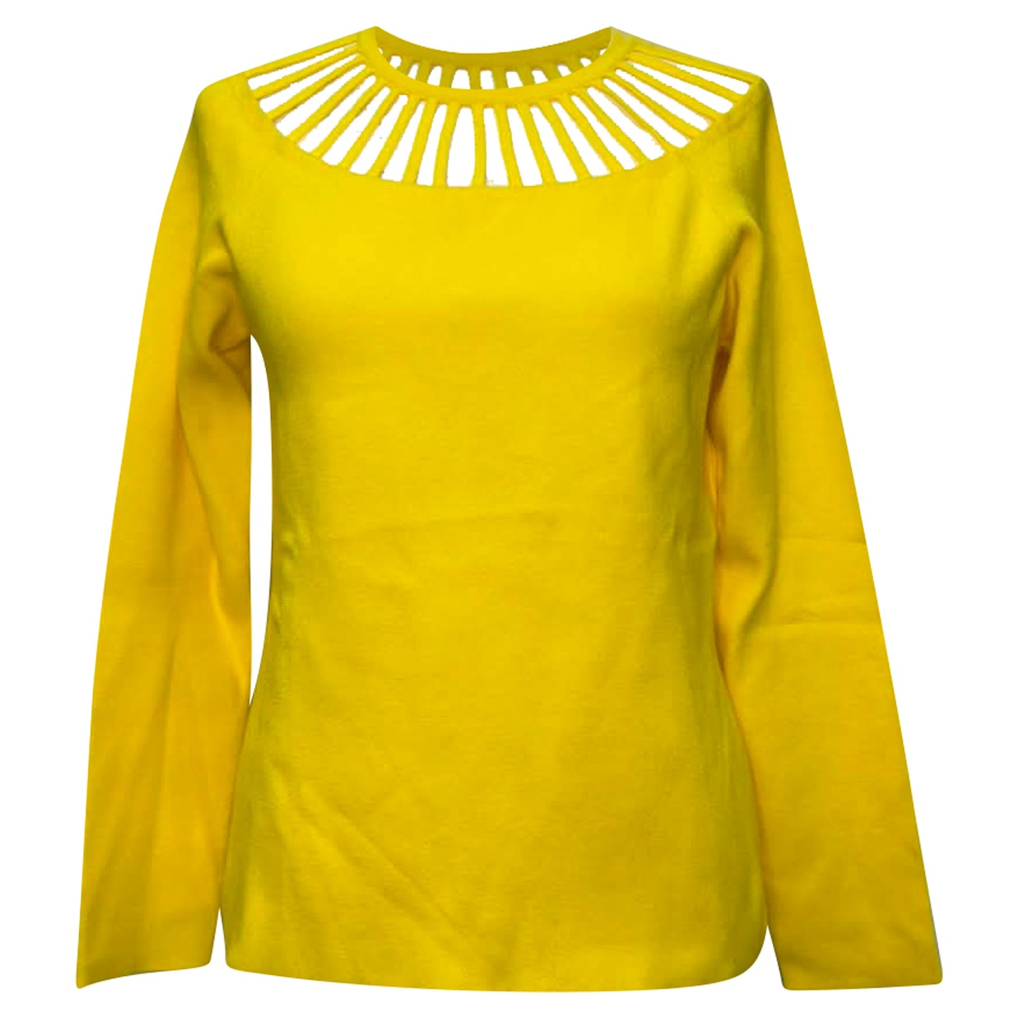 Suéter color amarillo
